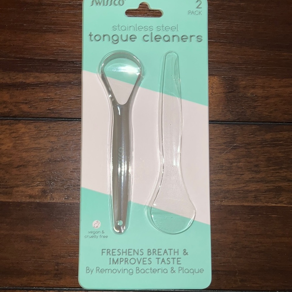 Swissco Stainless Steel Tongue Cleaner